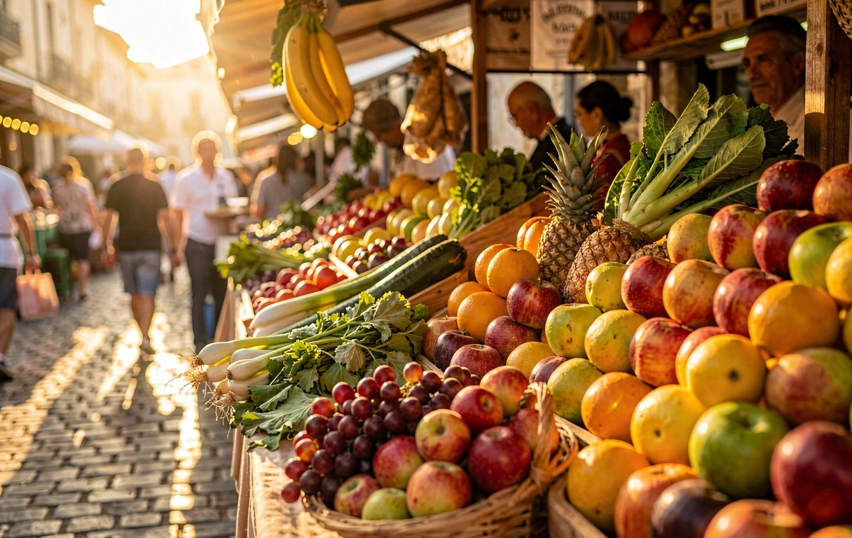 Mercado local español